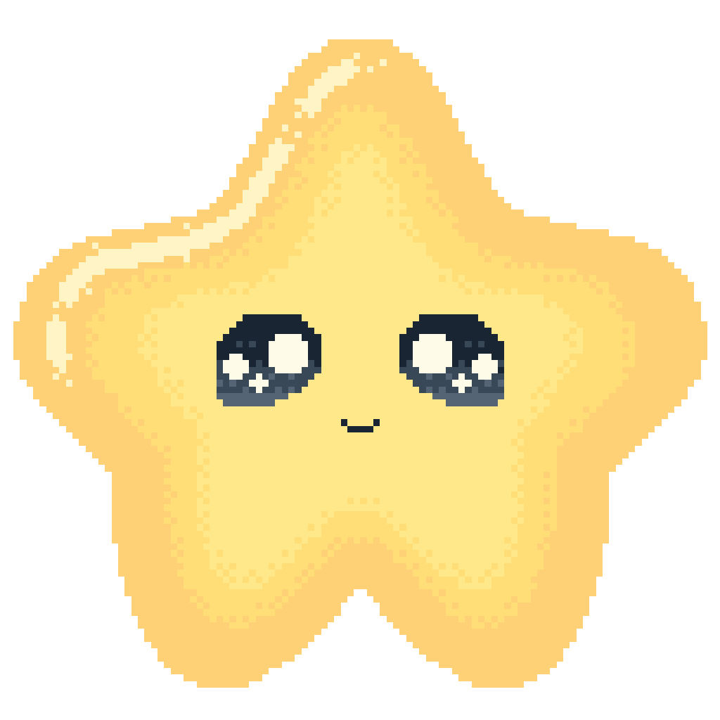 Animated Hoshino star